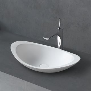 Раковина ABBER Stein AS2606 60см белый матовый